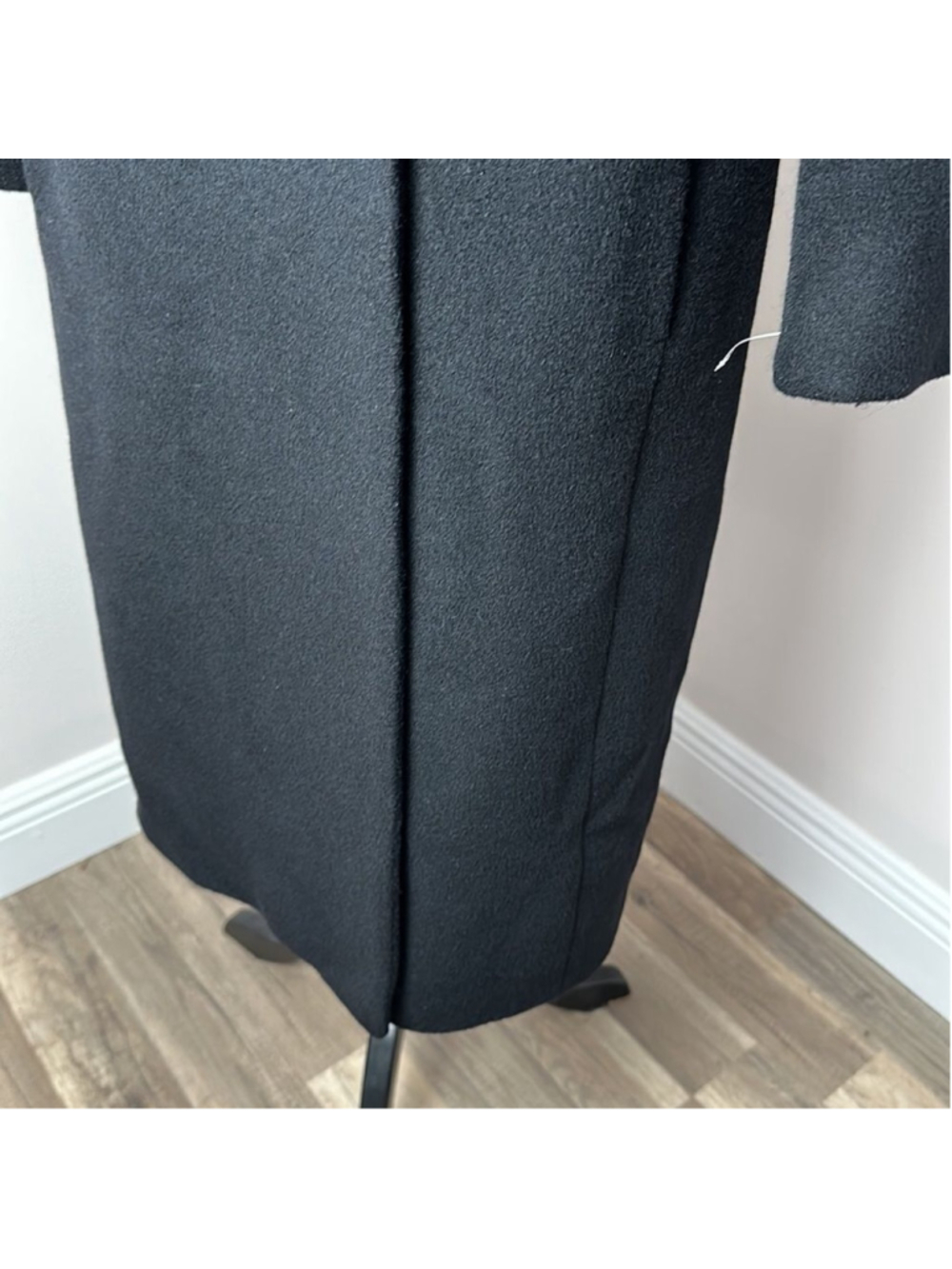 NWOT Cinzia Rocca wool and cashmere coat Size 12 chinchilla - Picture 12 of 16